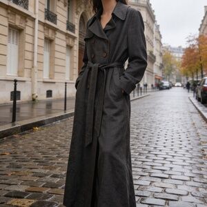 Vintage Hugo Boss Orange label light wool double breasted coat